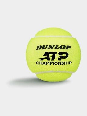 Dunlop ATP Championship Tennis Ball - Neon Yellow